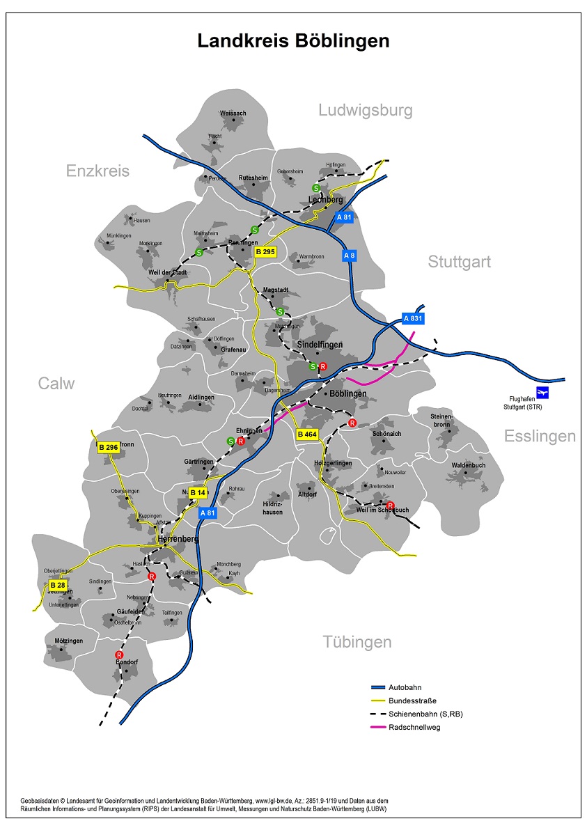 Landkreis Böblingen -Wirtschaftsstandort