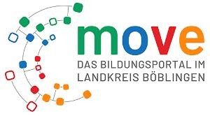 Farbiges Logo der Webseite Move