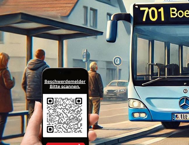 Mängelmelder auf Handy