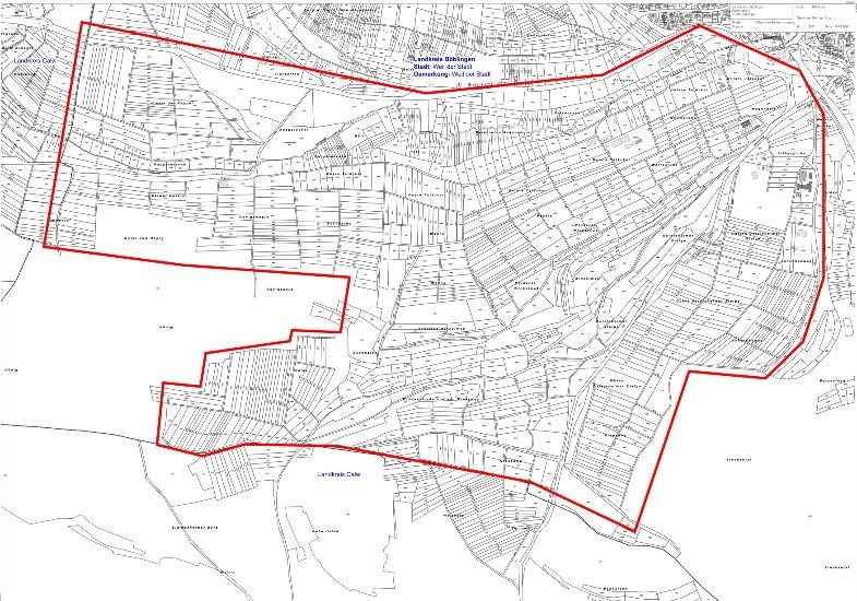 Karte zur öffentliche Bekanntgabe