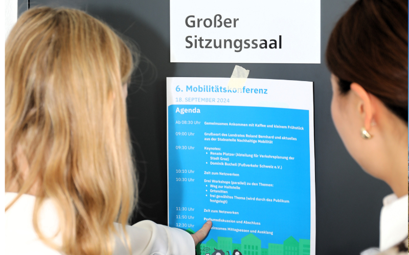 Tagesordnung der Mobilitätskonferenz Tagesordnung der Mobilitätskonferenz
