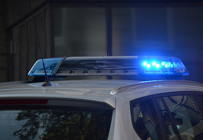 Licht Polizeiauto