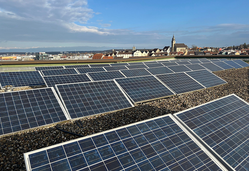 Photovoltaik-Anlage auf Landratsamt