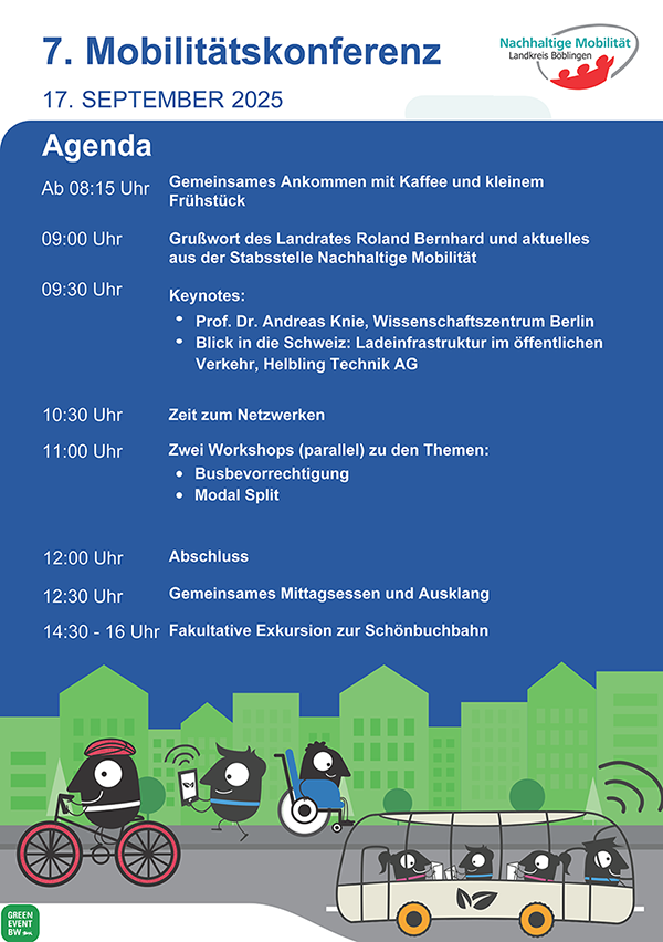 Agenda der 7. Mobilitätskonferenz Agenda der 7. Mobilitätskonferenz