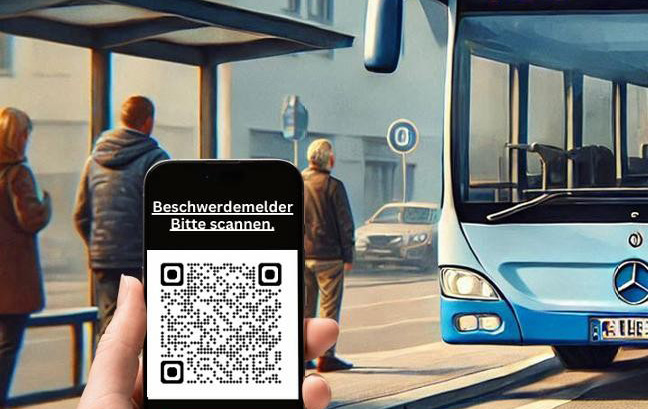 QR-Code zum Mängelmelder