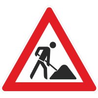 Verkehrszeichen Arbeitsstelle