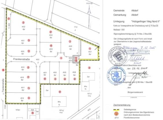 umlegplan