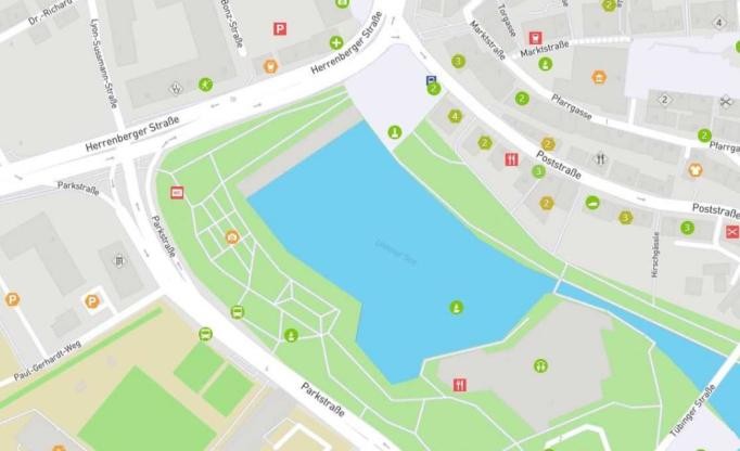 Ausschnitt aus der Wheelmap