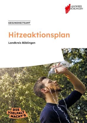 Deckblatt des "Hitzeaktionsplan Landkreis Böblingen"