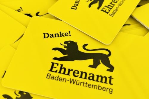 Abbildung der Ehrenamtskarte