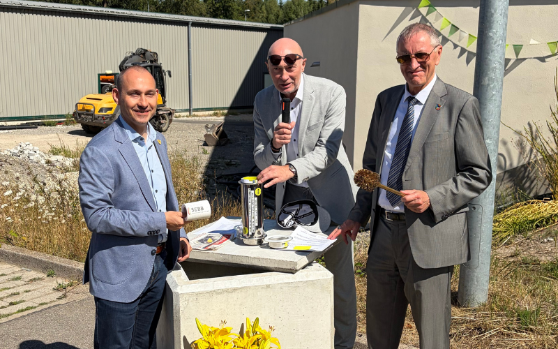OB Dr. Stefan Belz (kbb-Verbandsvorsitzender), RBB-Geschäftsführer Dr. Frank Schumacher, Landrat Roland Bernhard (RBB-Verbandsvorsitzender) OB Dr. Stefan Belz (kbb-Verbandsvorsitzender), RBB-Geschäftsführer Dr. Frank Schumacher, Landrat Roland Bernhard (RBB-Verbandsvorsitzender)