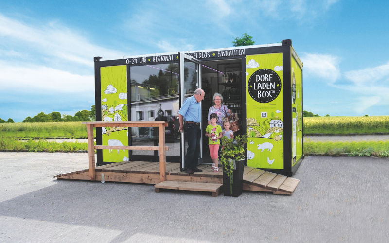 Dorfladenbox an der Fachschule für Landwirtschaft Herrenberg Dorfladenbox an der Fachschule für Landwirtschaft Herrenberg