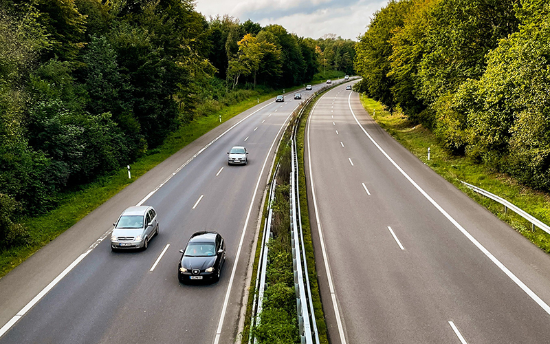 Autos auf Straße