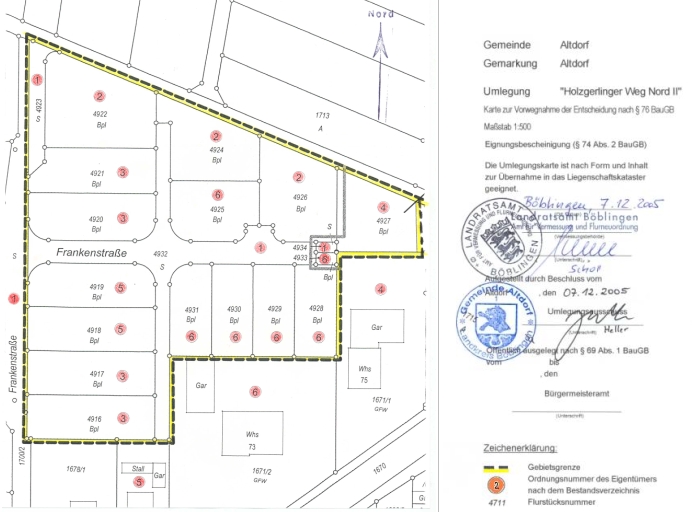 umlegplan